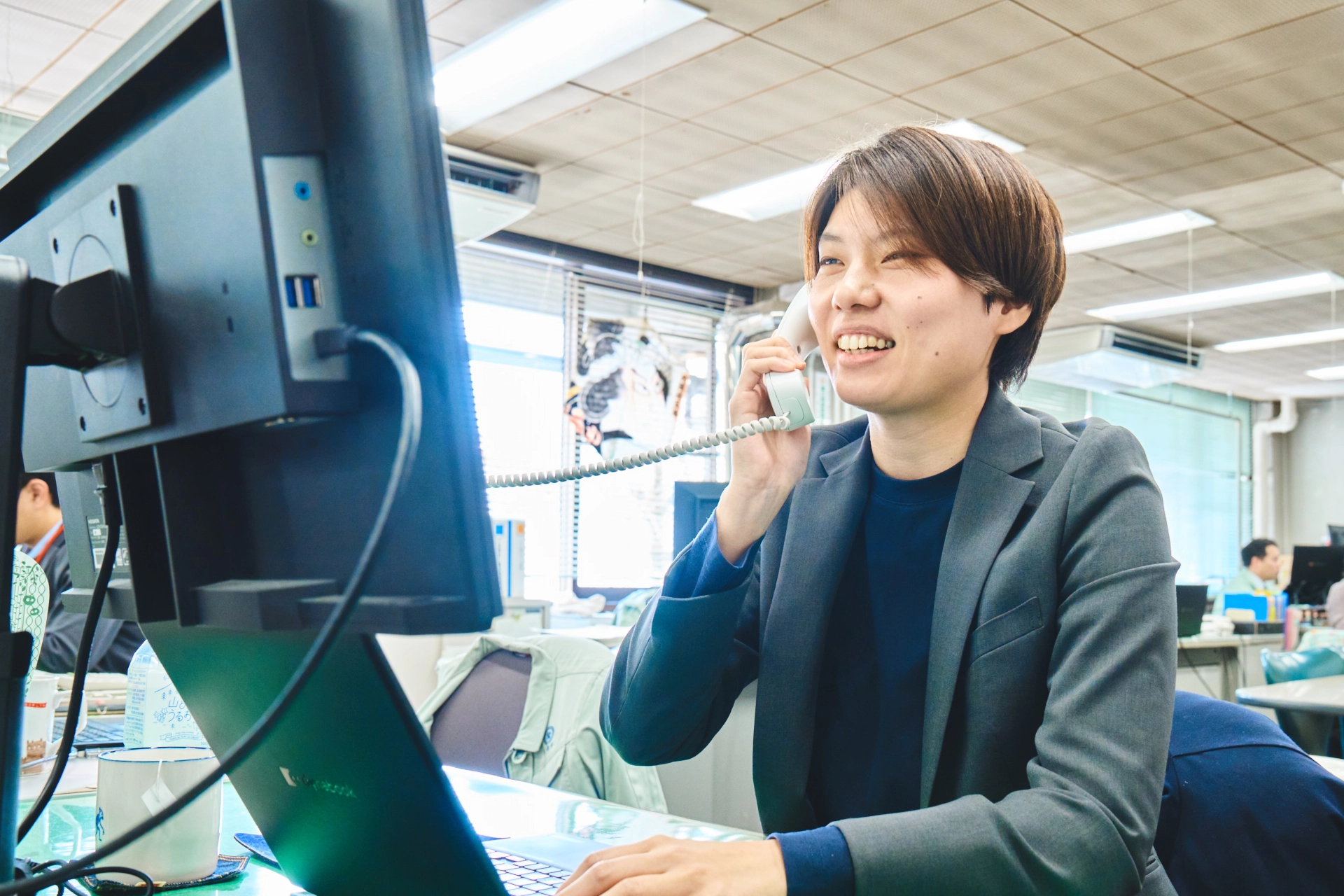 IYさん仕事シーン